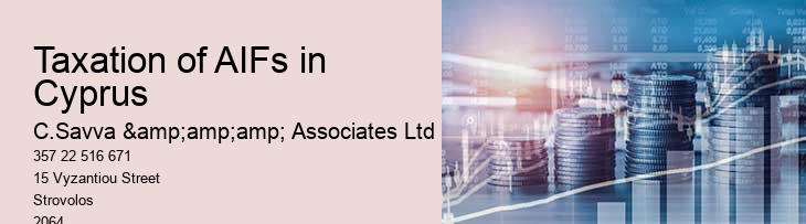 Taxation of AIFs in Cyprus